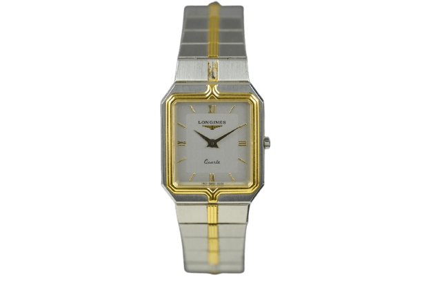Montre Longines Flagship Tank - Montre en acier réf. 150 3330 58 Facettes TOT-11280
