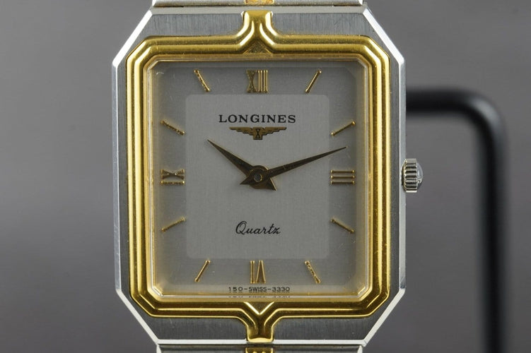 Montre Longines Flagship Tank - Montre en acier réf. 150 3330 58 Facettes TOT-11280