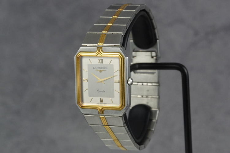 Longines Flagship Tank - Steel quartz watch 58 Facettes TOT-11254