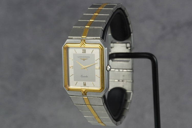 Montre Longines Flagship Tank - Montre quartz en acier 58 Facettes TOT-11254