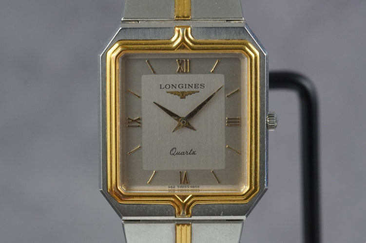 Longines Flagship Tank - Steel quartz watch 58 Facettes TOT-11254