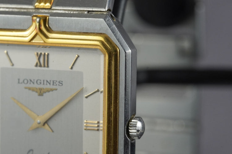 Longines Flagship Tank - Steel quartz watch 58 Facettes TOT-11254