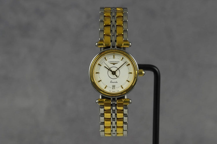 Montre Longines Flagship - Montre femme en acier bicolore 58 Facettes TOT-11331