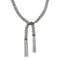 Collier Collier cravate en or blanc 18 ct à franges 58 Facettes 33993