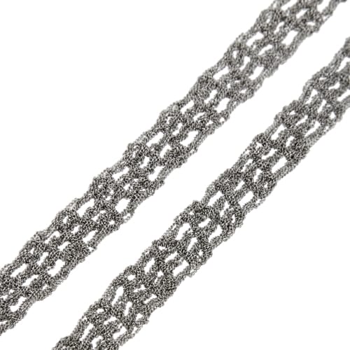 Collier Collier cravate en or blanc 18 ct à franges 58 Facettes 33993