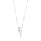 Collier Alfieri & St. John - Collier en or blanc 18 ct avec diamants 58 Facettes 38968
