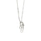Collier Alfieri & St. John - Collier en or blanc 18 ct avec diamants 58 Facettes 38968