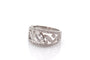 Bague 53 Bague en platine avec diamant 0,75 ct et diamants 58 Facettes 27853-27369