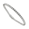Bracelet Bracelet tennis en or blanc 18 ct et diamants 5,10 ct 58 Facettes 33555