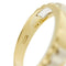 Bague Bague homme bandeau en or jaune et blanc 18 ct avec diamant 58 Facettes 37690