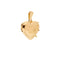 Pendentif Pendentif porte-photo cœur ouvrant en or rose 18 ct 58 Facettes 36821