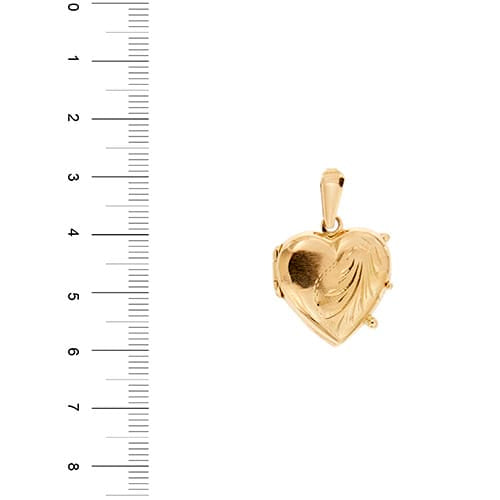 Pendentif Pendentif porte-photo cœur ouvrant en or rose 18 ct 58 Facettes 36821