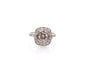 Bague 54 Bague en platine avec diamant 0,90 ct F/VS1 et diamants 58 Facettes 27843-27364A