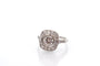 Bague 54 Bague en platine avec diamant 0,90 ct F/VS1 et diamants 58 Facettes 27843-27364A