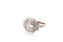 Bague 54 Bague diamant 1,06 ct H/SI2 en or 18k et platine 58 Facettes 27858-27497