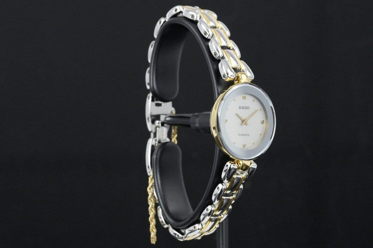 Montre Rado Florence - Montre quartz en acier bicolore 58 Facettes TOT-01717