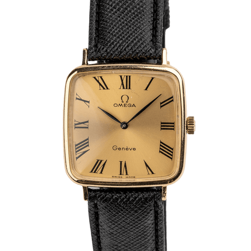Montre Omega Genève - Montre unisexe plaqué or 58 Facettes TOT-02065