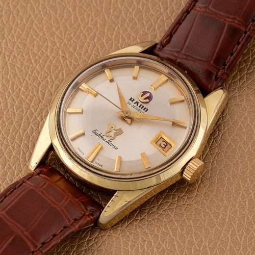 Montre Rado Golden Horse - Montre plaqué or 58 Facettes TOT-10411