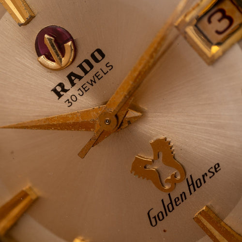 Montre Rado Golden Horse - Montre plaqué or 58 Facettes TOT-10411
