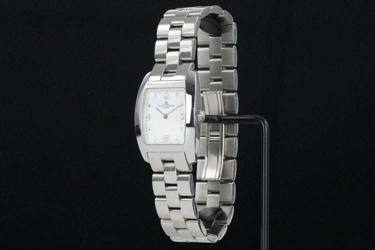 Baume & Mercier Hampton - Quarzuhr aus Stahl 58 Facettes TOT-10652