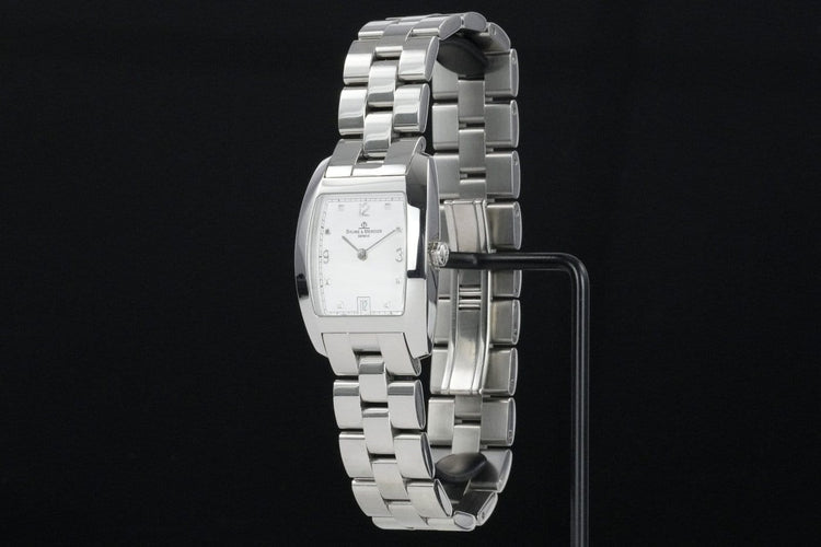 Montre Baume & Mercier Hampton - Montre quartz en acier 58 Facettes TOT-10652