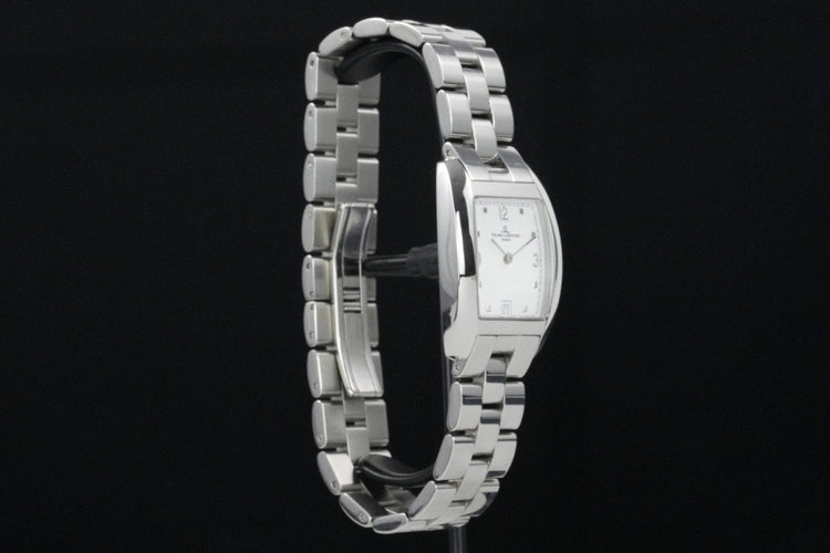 Baume & Mercier Hampton - Quarzuhr aus Stahl 58 Facettes TOT-10652