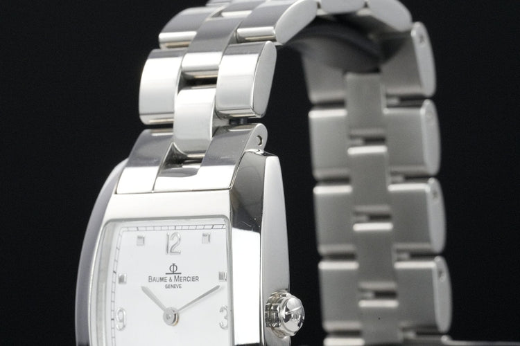 Baume & Mercier Hampton - Quarzuhr aus Stahl 58 Facettes TOT-10652