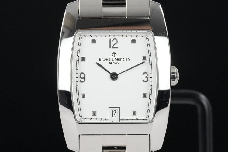 Montre Baume & Mercier Hampton - Montre quartz en acier 58 Facettes TOT-10652