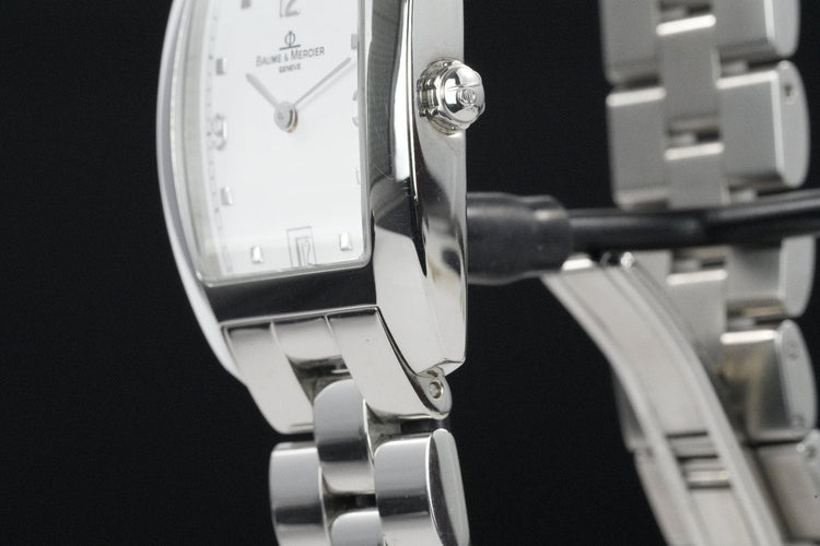 Baume & Mercier Hampton - Quarzuhr aus Stahl 58 Facettes TOT-10652