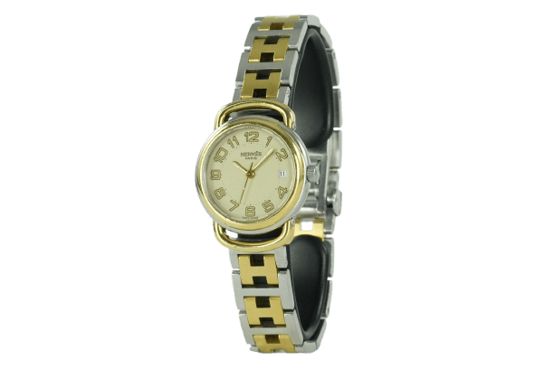 Hermès Pullman - Damenarmbanduhr aus Stahl 58 Facettes TOT-01928