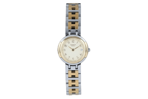 Montre Hermès Windsor - Montre 62.03 en acier bicolore 58 Facettes TOT-01810