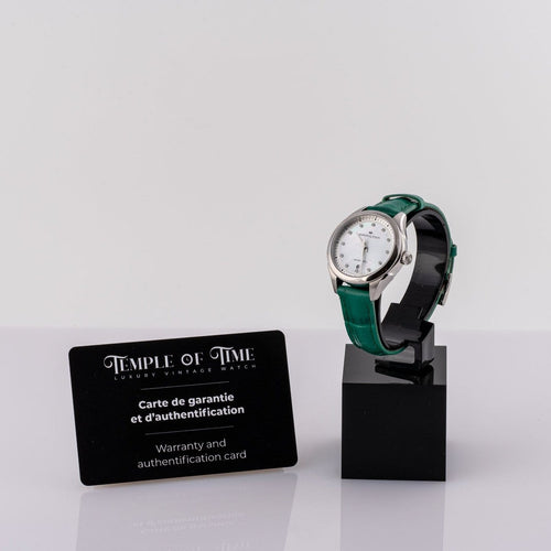 Montre Hamilton Jazzmaster Mother of Pearls - Montre acier, nacre et diamants 58 Facettes TOT-10221