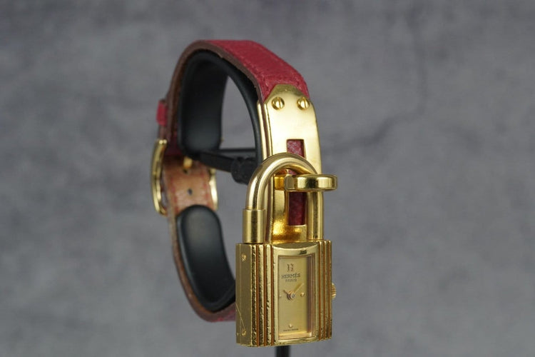 Montre Hermès Kelly - Montre KE1.210 plaquée or 58 Facettes TOT-11286