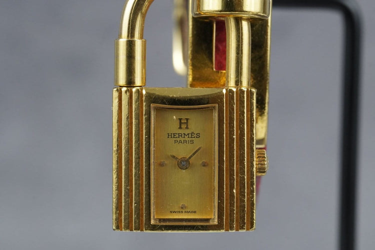 Montre Hermès Kelly - Montre KE1.210 plaquée or 58 Facettes TOT-11286