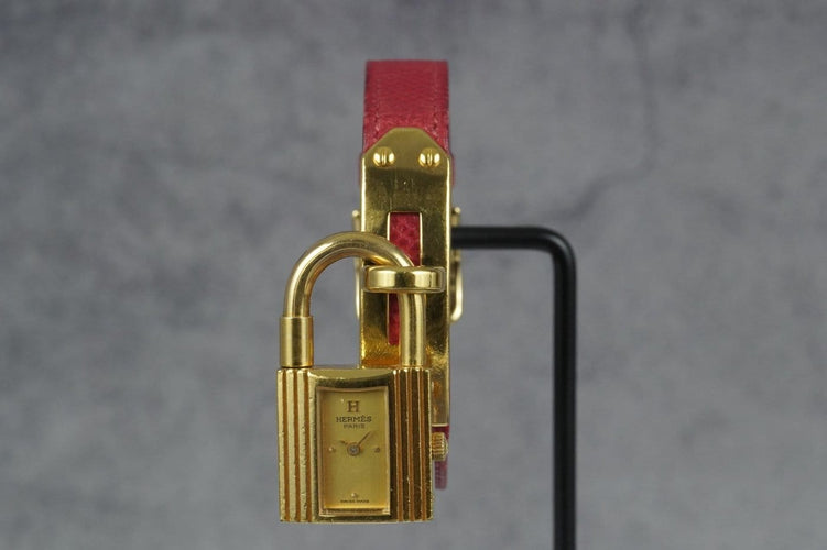 Montre Hermès Kelly - Montre KE1.210 plaquée or 58 Facettes TOT-11286
