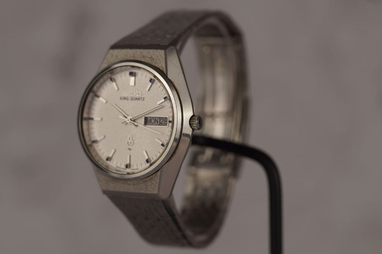 Montre Seiko King Quartz - Montre 0853-8020G en acier 58 Facettes TOT-10963