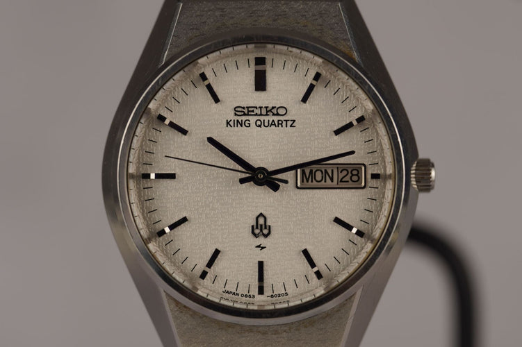 Montre Seiko King Quartz - Montre 0853-8020G en acier 58 Facettes TOT-10963