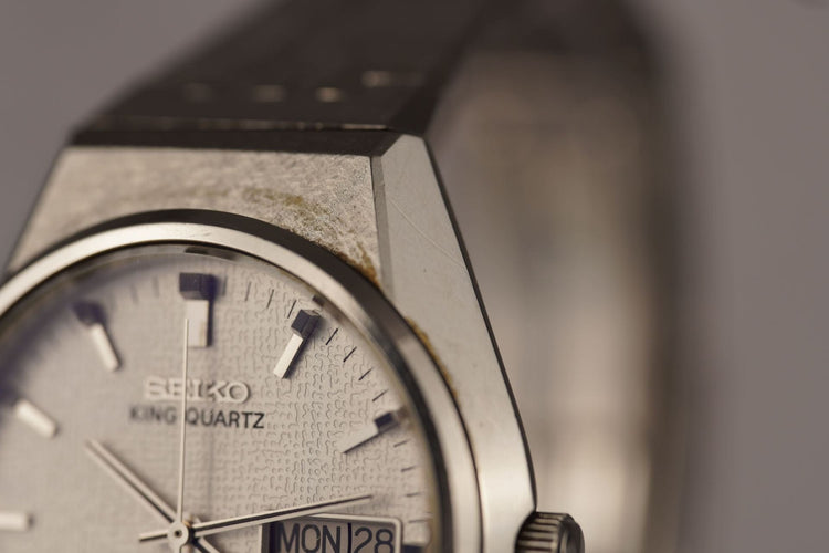 Montre Seiko King Quartz - Montre 0853-8020G en acier 58 Facettes TOT-10963