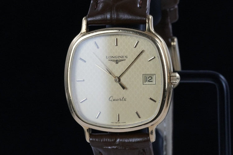 Montre Longines - Montre "TV" Quartz 156 7055 58 Facettes TOT-01848
