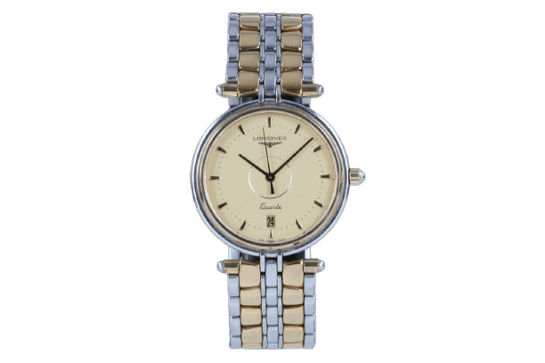Montre Longines Flagship - Montre en acier réf. 156 7091 58 Facettes TOT-01814