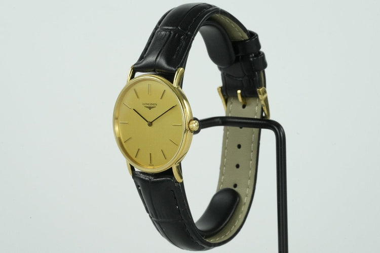 Montre Longines Les Grandes Classiques - Montre L4.637.2 plaqué or 58 Facettes TOT-01972