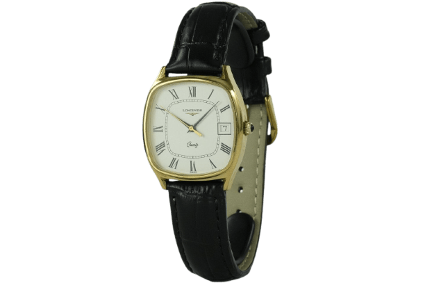 Montre Longines Quartz - Montre plaquée or réf. 1133-0 163 58 Facettes TOT-01926