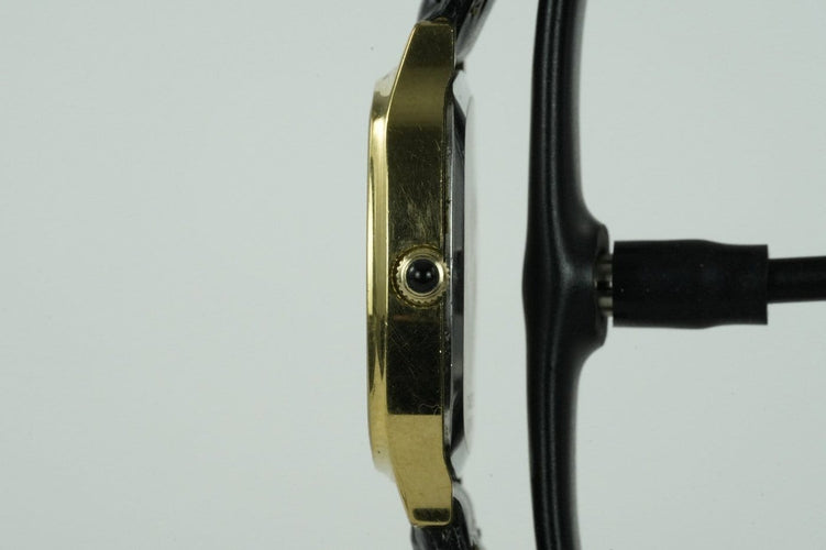 Montre Longines Quartz - Montre plaquée or réf. 1133-0 163 58 Facettes TOT-01926