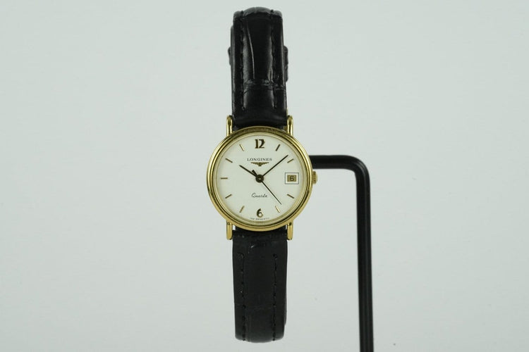Montre Longines Quartz - Montre femme plaqué or 58 Facettes TOT-01934