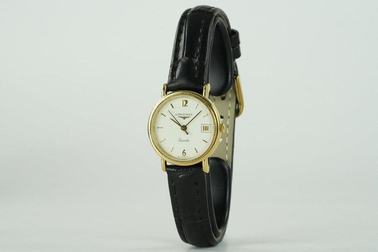 Montre Longines Quartz - Montre femme plaqué or 58 Facettes TOT-01934