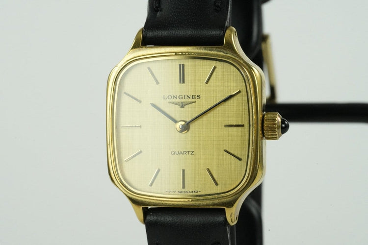 Montre Longines Quartz - Montre femme plaqué or 58 Facettes TOT-01931