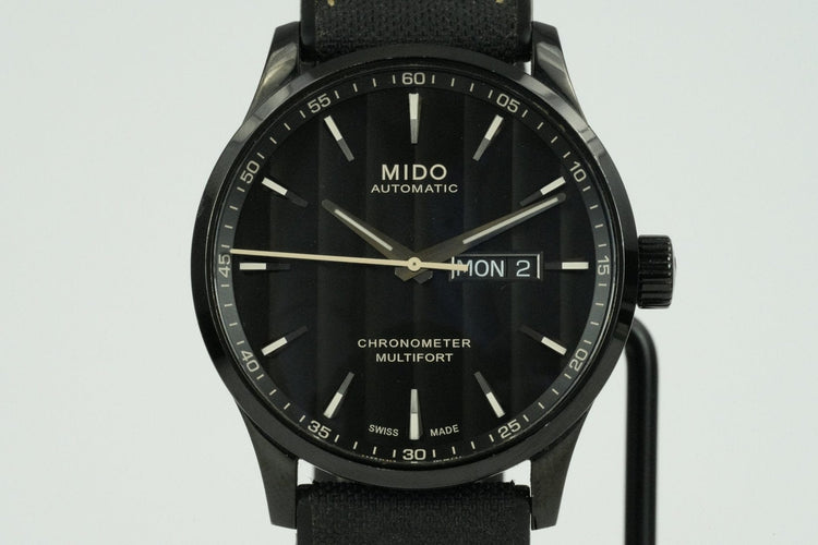 Montre Mido Multifort Chronometer - Montre automatique en acier 58 Facettes TOT-10076