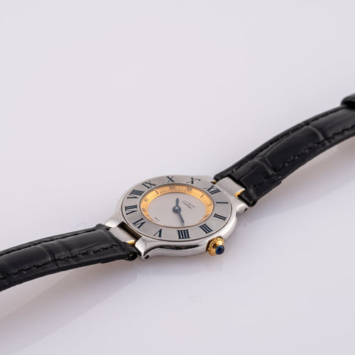 Montre Cartier Must 21 - Montre 1340 en acier 58 Facettes TOT-11057