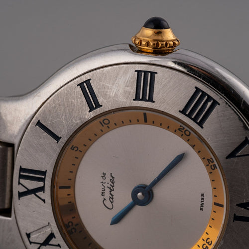 Montre Cartier Must 21 - Montre 1340 en acier 58 Facettes TOT-11057