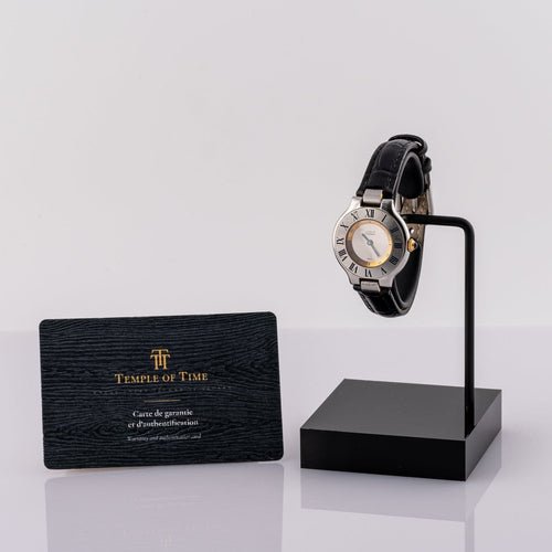 Montre Cartier Must 21 - Montre 1340 en acier 58 Facettes TOT-11057